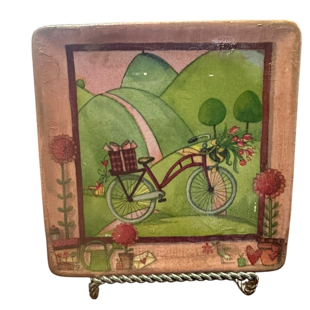 Hand Crafted Vintage Bicycle Plate